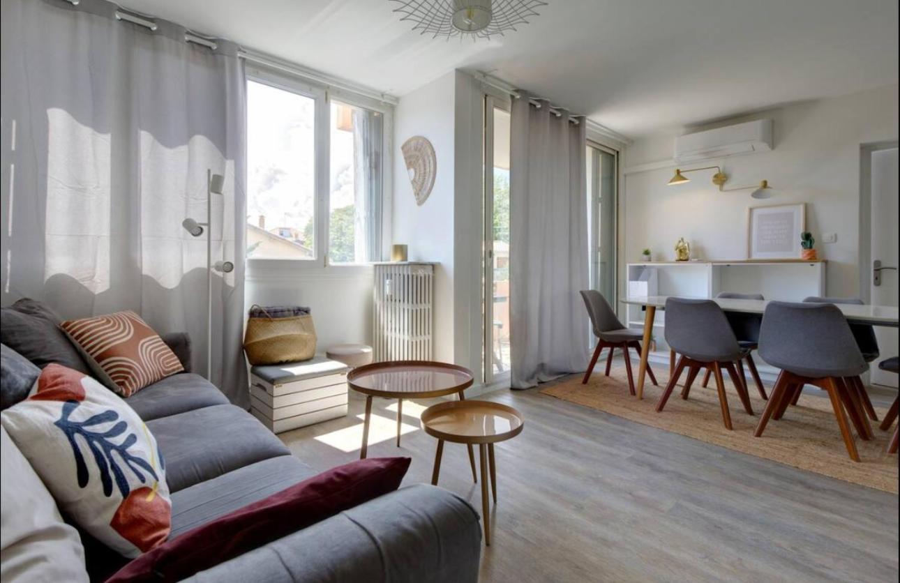 Le Smile - 3 Bedrooms - 8Pers - Parking - Centre Gare Montpellier Exterior photo